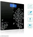 DEALKART Electronic Thick Tempered Glass & LCD Display Electronic Digital Personal Bathroom Health Body, Home Medical Supplies & Equipment, weight scale for human body, Health & Personal (black)