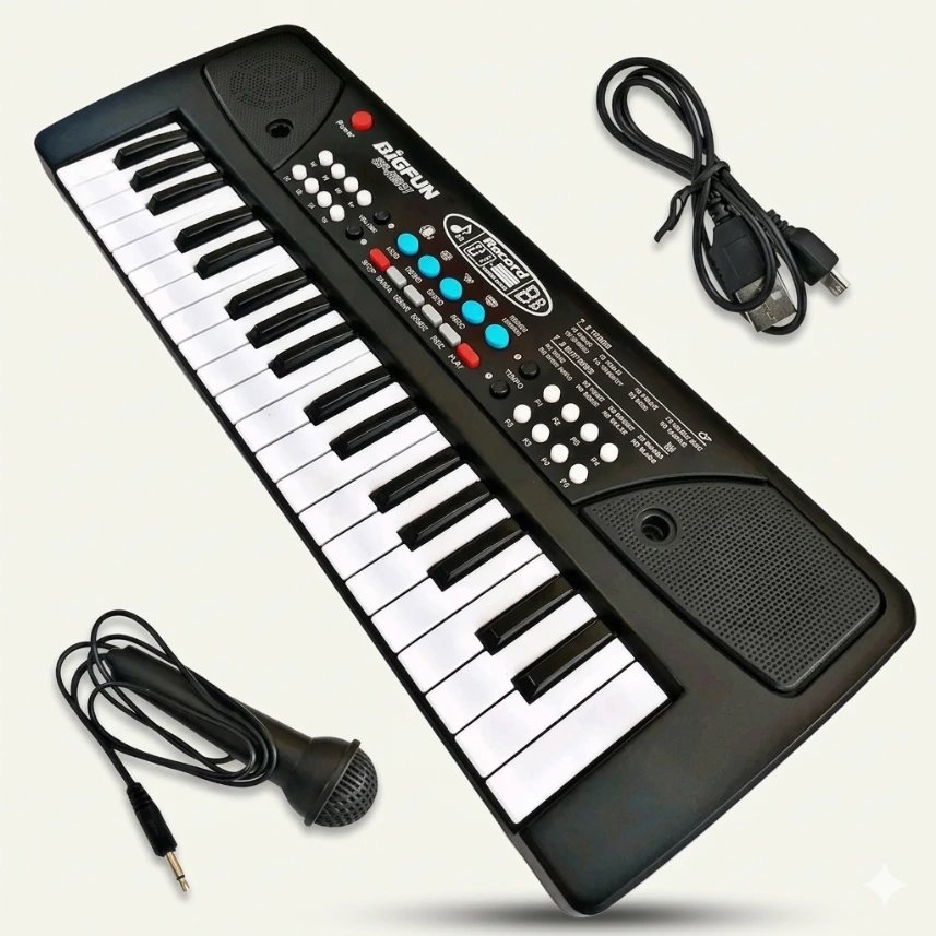 DEALKART Gift Gallery 37 Key Electric Piano Keyboard Musical Toy, multicolor