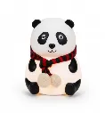 DEALKART Panda Night Lamp | Soft Silicone Touch Lamp, Rechargeable Night Light for Kids, Cute Panda Gift for Boys & Girls