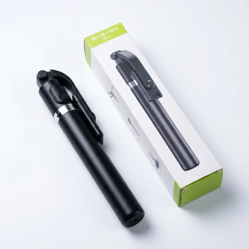 DEALKART R1-L Smart Bluetooth Smart 270° Rotating 4-in-1 Wireless Selfie Stick & Tripod with LED Light